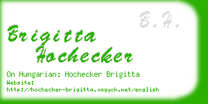 brigitta hochecker business card